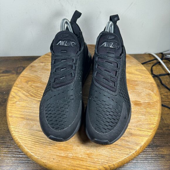 Nike Air Max 270 Women's Size 8 Black White Shoe Sneakers AH6789-006 - Picture 2 of 9